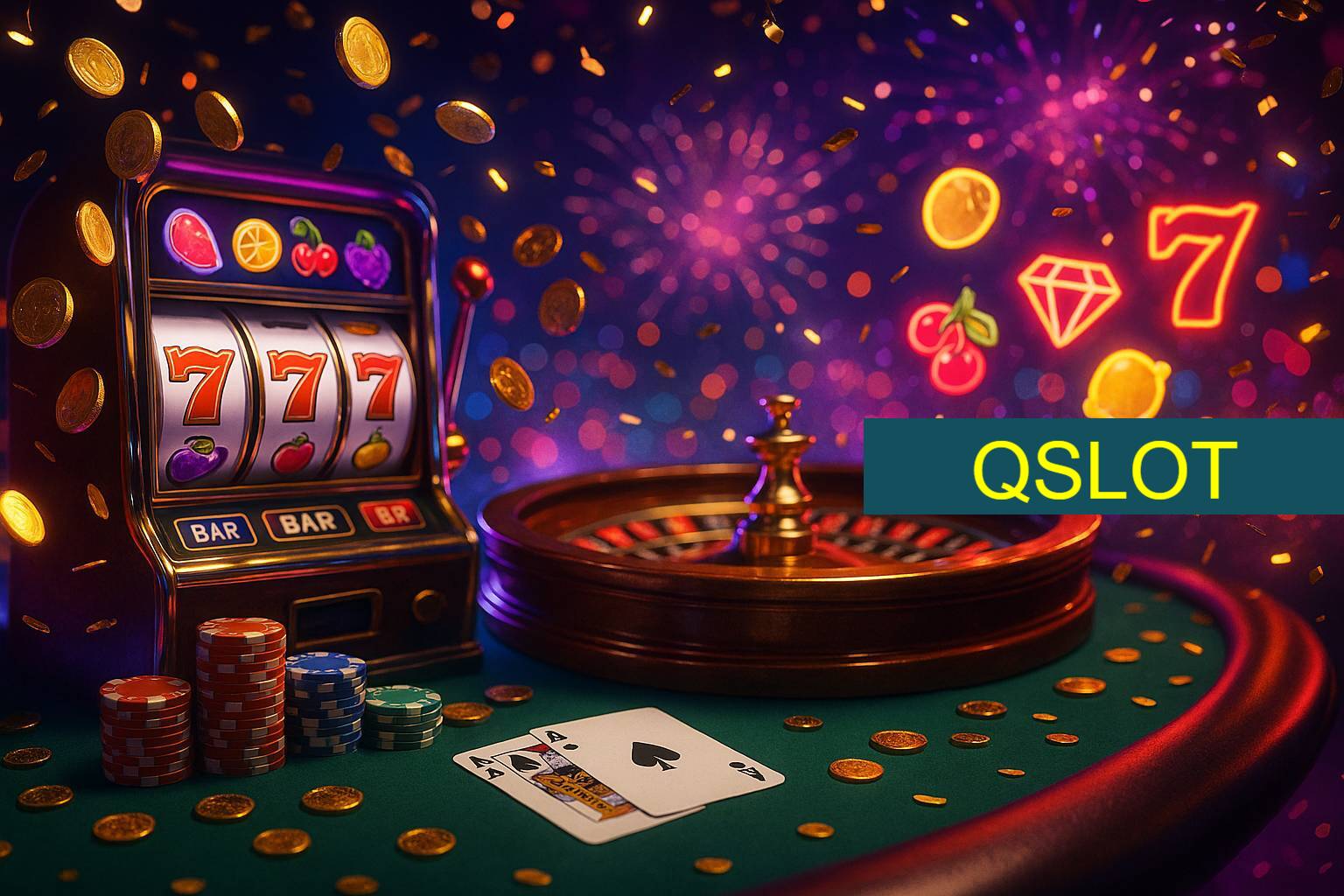 Jogos emocionantes no QSLOT